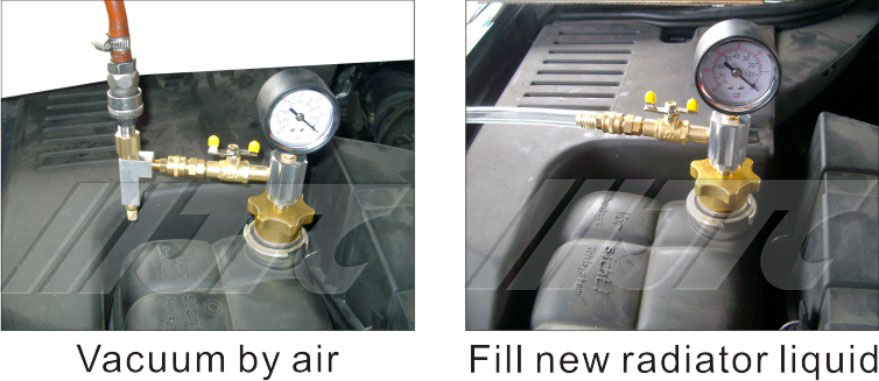 vacuum radiator filler